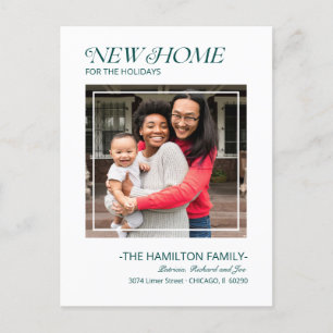 Faire-part de déménagement de Noël