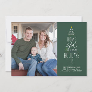 Faire-part de déménagement de Noël Changement d'ad