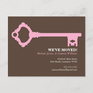 Faire-part de déplacement