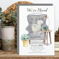 Faire-part de déplacement de chats persans