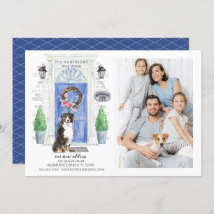 Faire-part de déplacement de chien de montagne ber