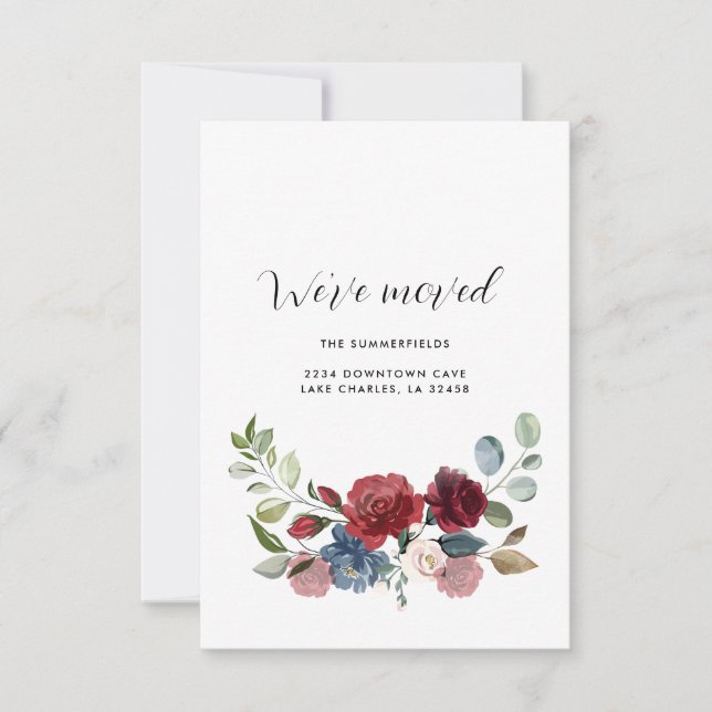 Faire-part de déplacement de la mise à jour de mod (Devant)