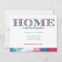 Faire-part de déplacement militaire