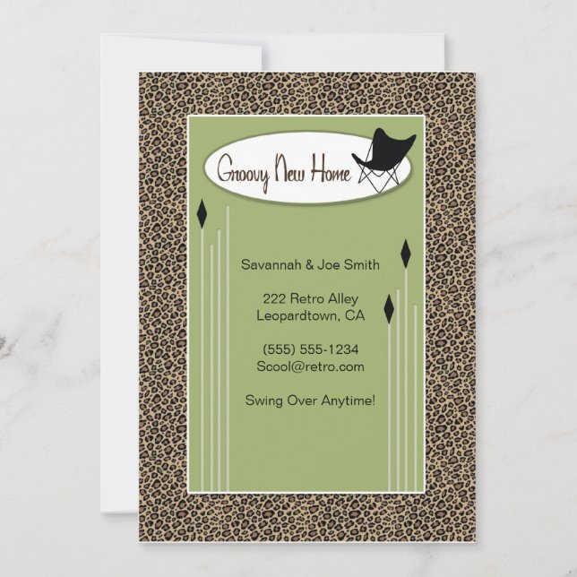 Faire-part de déplacement super de la nouvelle mai (Devant)