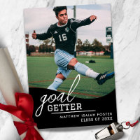 Faire-part de diplôme de football Invitation