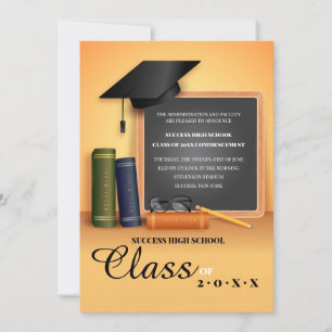 Faire-part de diplôme d'études