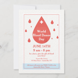 Faire-part de don du sang