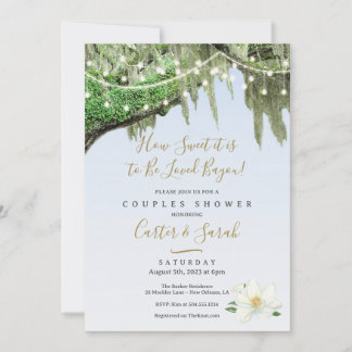 Faire-part de douche de couples, Douche de mariage