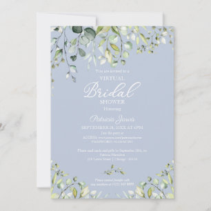 Faire-part de Fête de Fiançailles Virtuelle avec V