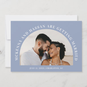 Faire-part de fiançailles Arch Top Save the Date