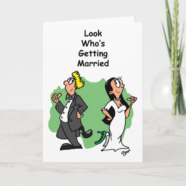 Faire-part de fiançailles de mariage (Devant)