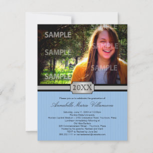 Faire-part de graduation de la bande Blue Buckle