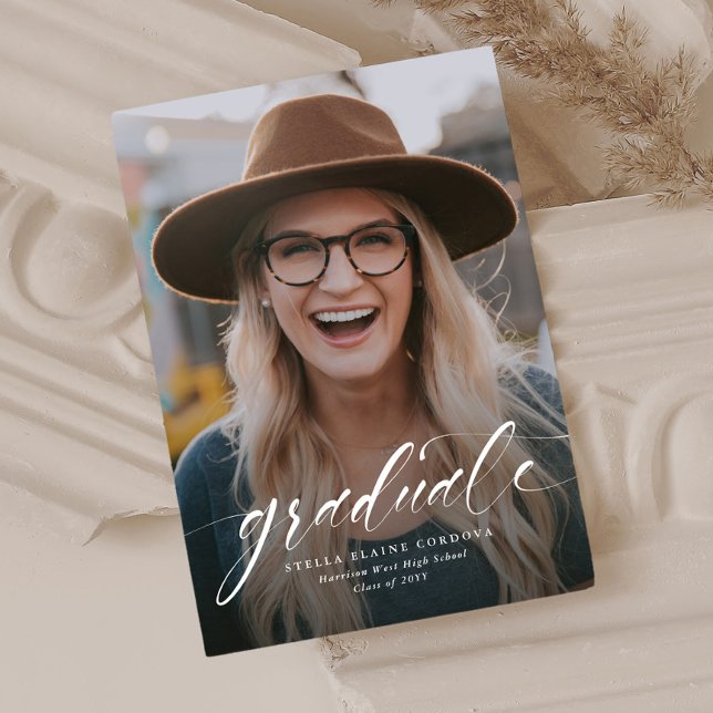 Faire-part de graduation simple (Créateur téléchargé)