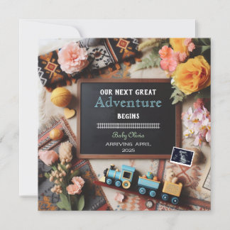 Faire-part de grossesse en formation, non sexiste