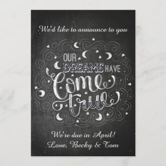 Faire-part de grossesse mignonne