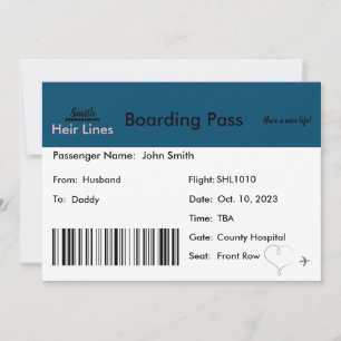 Faire-part de grossesse thème de voyage