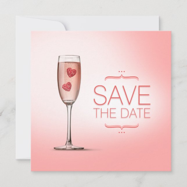 Faire part de Love Potion Pink Save the Date (Devant)