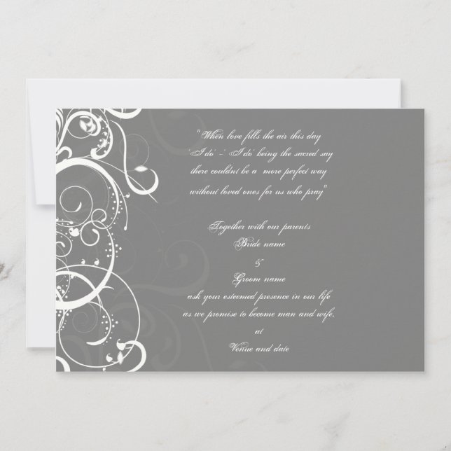 Faire-part de mariage (Devant)