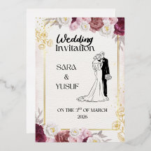 Faire-part de mariage