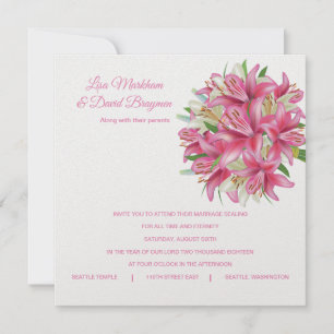 Faire-part de mariage