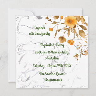 Faire-part de mariage