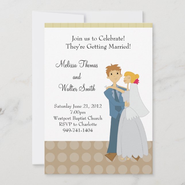Faire-part de mariage (Devant)