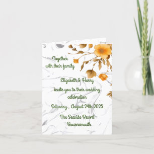 Faire-part de mariage