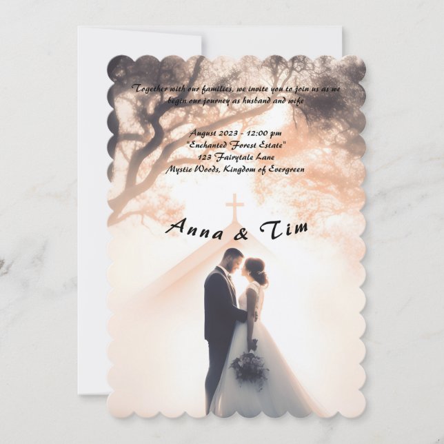 Faire-part de mariage (Devant)