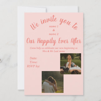 Faire-part de mariage