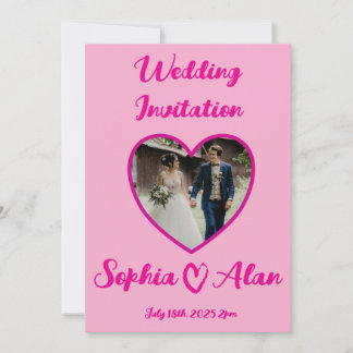 Faire-part de mariage