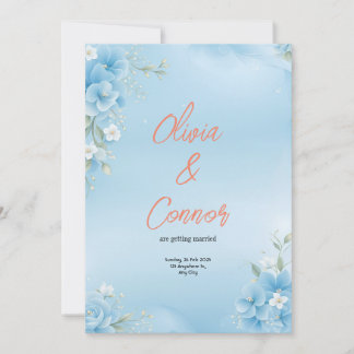 Faire-part de mariage