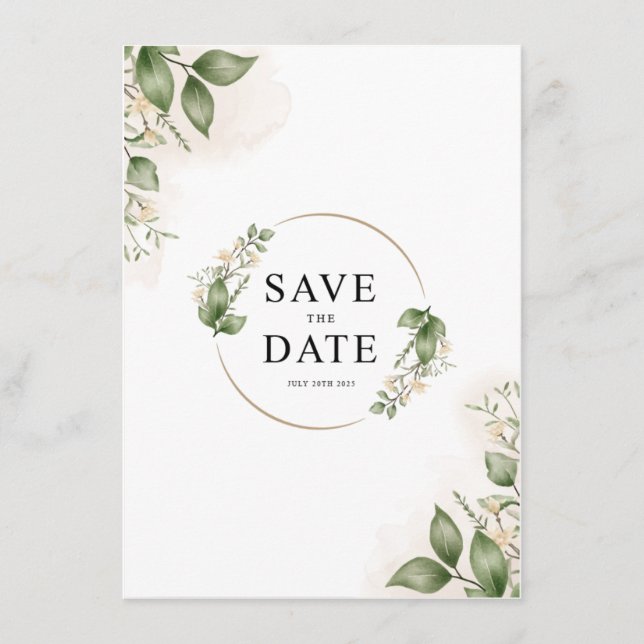 faire-part de mariage (Devant)