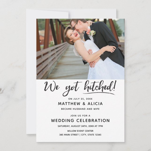 Faire-Part de Mariage (Devant)