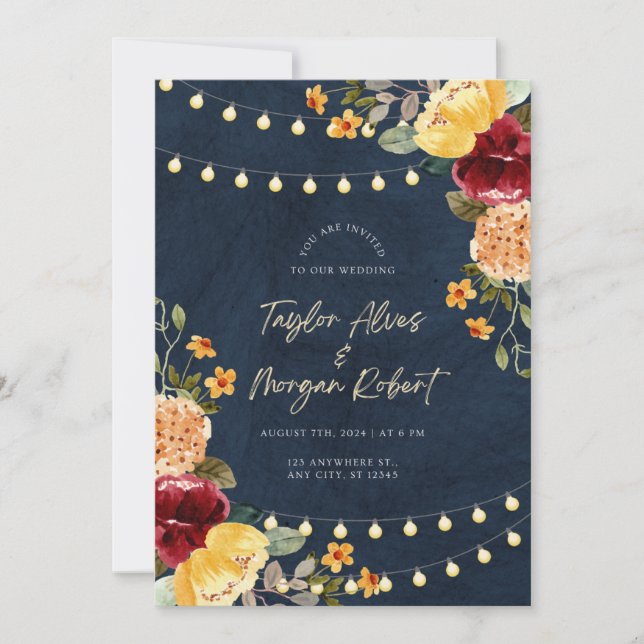 Faire-part de mariage (Devant)