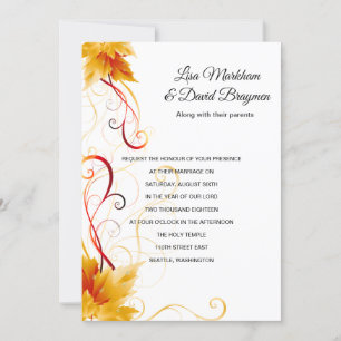 Faire-part de mariage