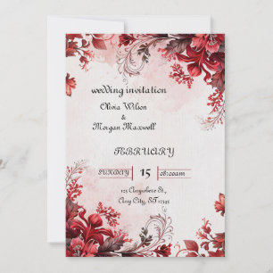 Faire-part de mariage