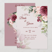 faire-part de mariage