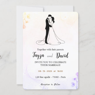 Faire-part de mariage