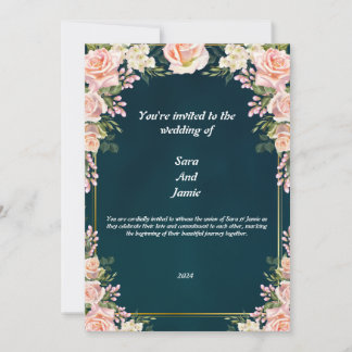 Faire-part de mariage 2024