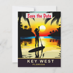 Faire-part de mariage à Key West Floride au couche