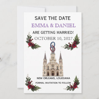 faire-part de mariage à la dernière minute à la No