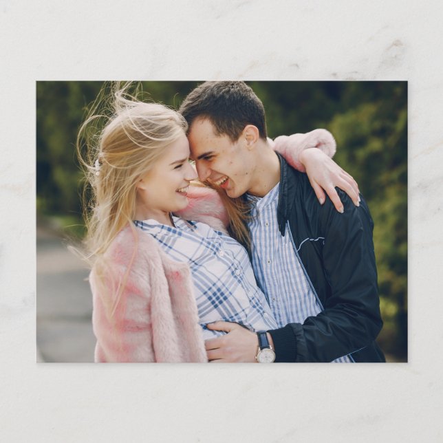 Faire-Part de Mariage à l'Aquarelle Florale Modern (Devant)