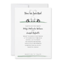 Faire-part de mariage agricole — Style classique