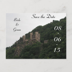 Faire-part de mariage au château