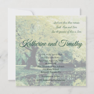 Faire-part de mariage avec photo vintage de 1 Cori