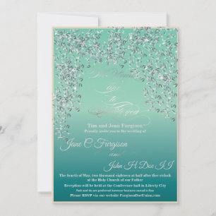 Faire-part de mariage avec thème Confetti du Nouve