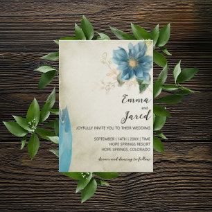 Faire-part de mariage Belle Watercolor