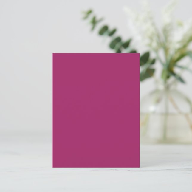 Faire-Part de Mariage Bloc de Couleur Vive – Magen (Debout devant)