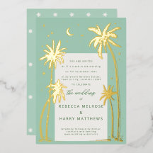 Faire-part de mariage bohème à Palm Springs avec f