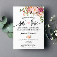 Faire-part de mariage champêtre élégant et simple